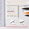 700 Sheets Transparent Sticky Notes, Clear Waterproof See Through Memo Pad, Self-Adhesive Translucent Writable Index Tabs for Annotating Books, Office & School Study Supplies